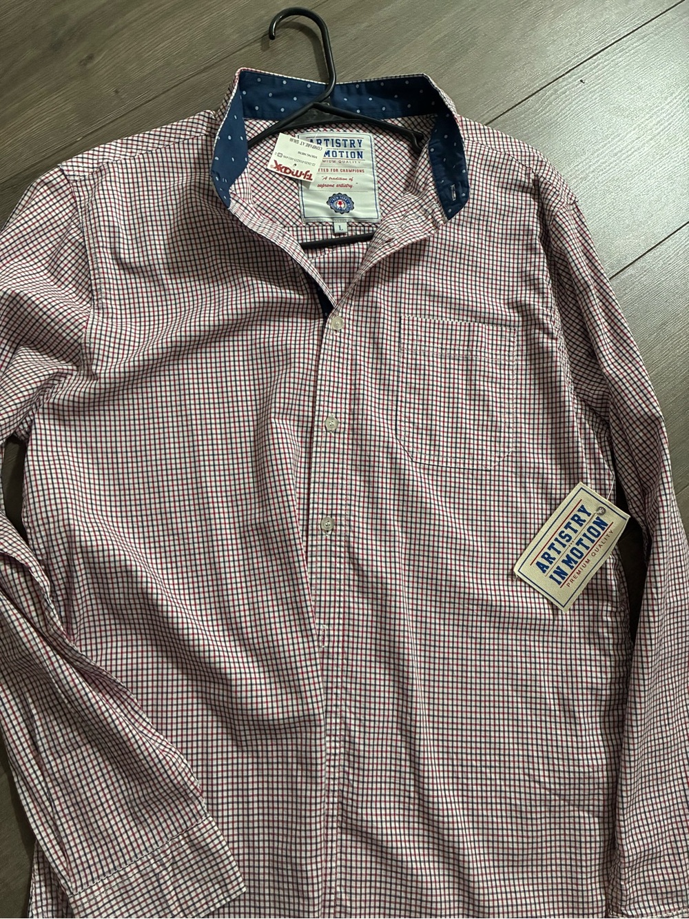 Men's artistry in motion Button-Up Shirt